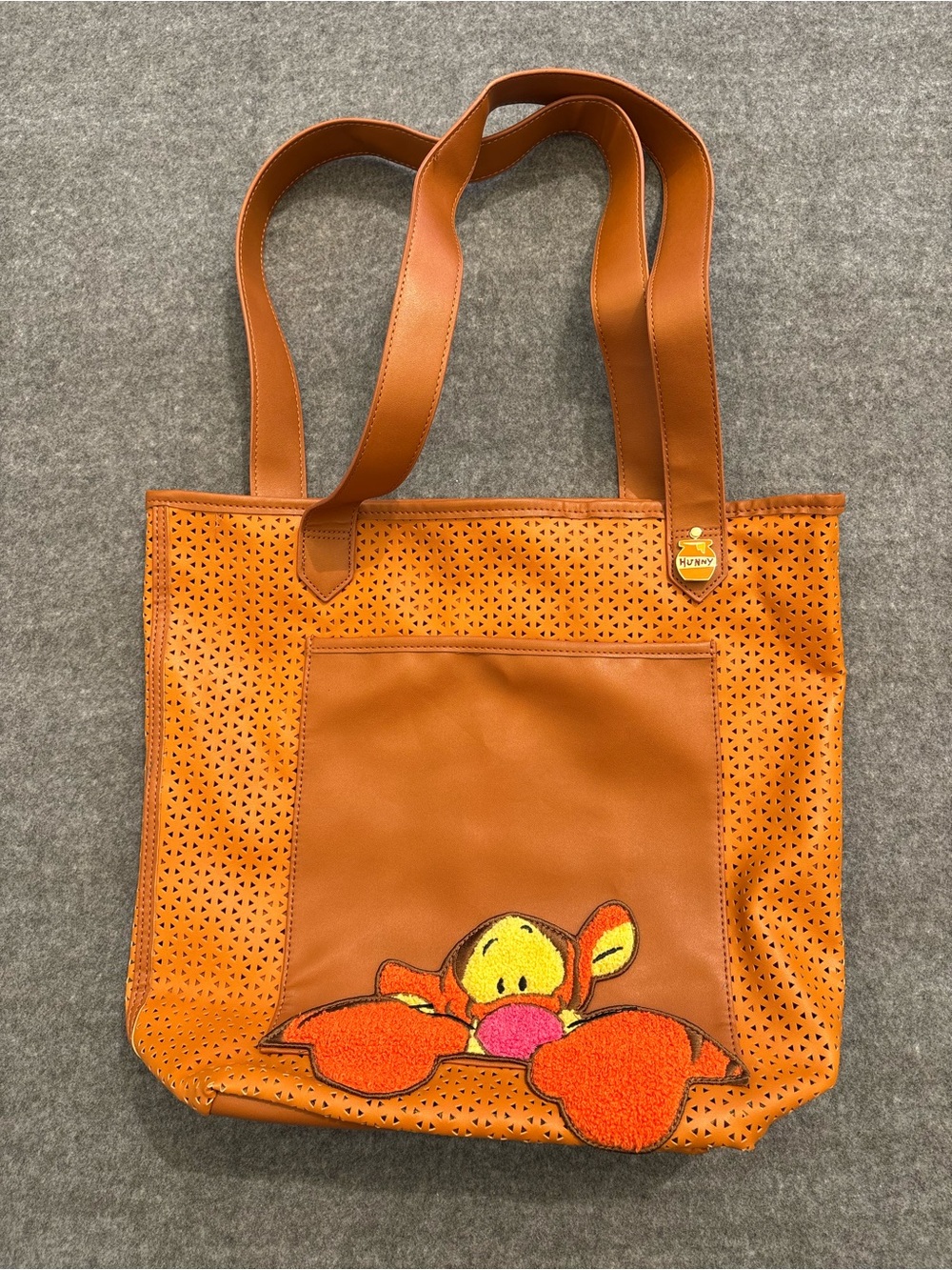 Exclusive Disney Winnie the Pooh Tigger Perforated Tote Bag